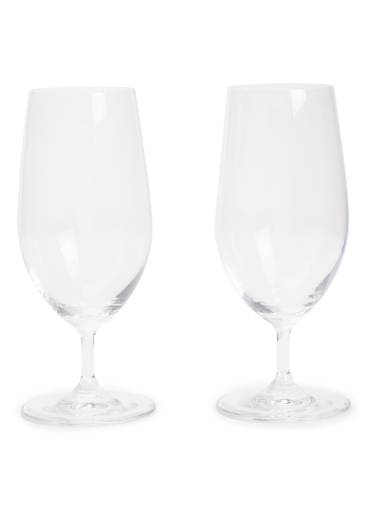 Åhléns Belle bierglas 39 cl set van 2 Transparant - Deal
