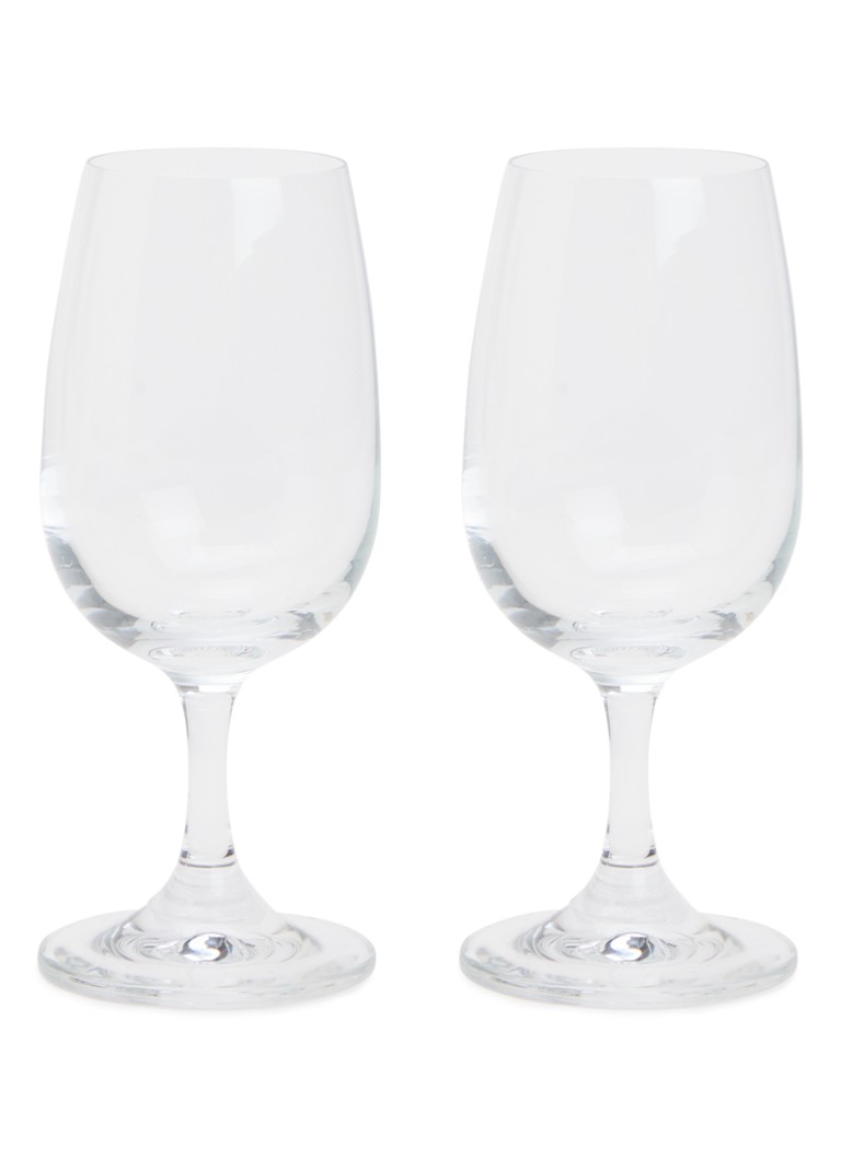 Åhléns Belle tumbler glas 25 cl set van 2 Transparant - Deal