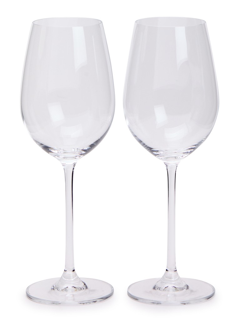 Åhléns Belle rode wijnglas 51 cl set van 2 Transparant - Deal