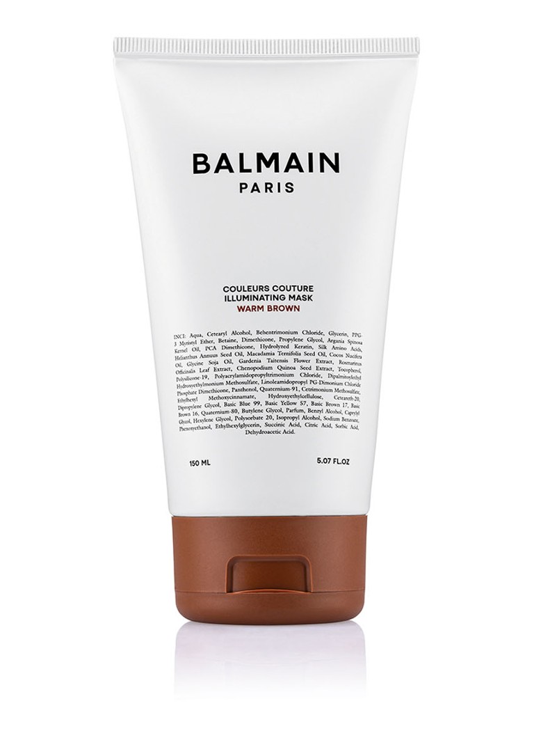 Balmain Hair Illuminating Warm Brown Mask 150 ml - haarmasker 150ML Verzorging - Deal
