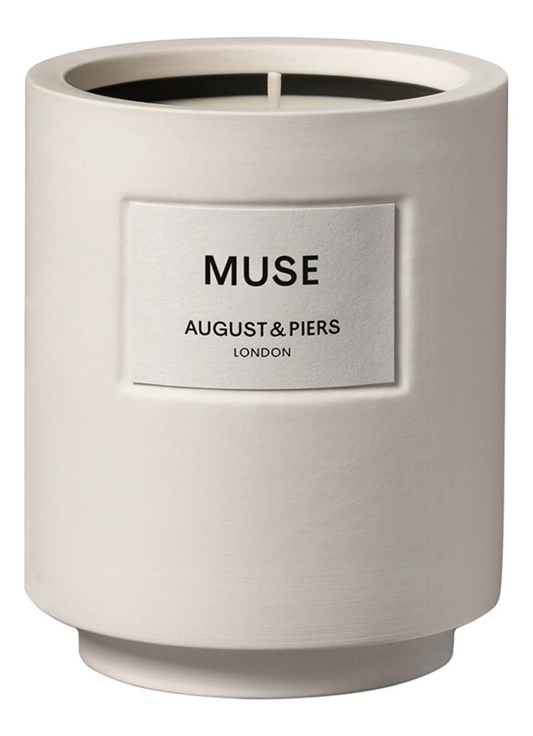 AUGUST&PIERS Muse Scented Candle - geurkaars 340 gram - Deal