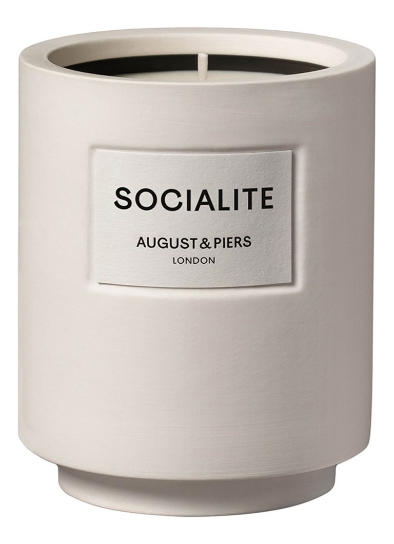 AUGUST&PIERS Socialite Scented Candle - geurkaars 340 gram - Deal