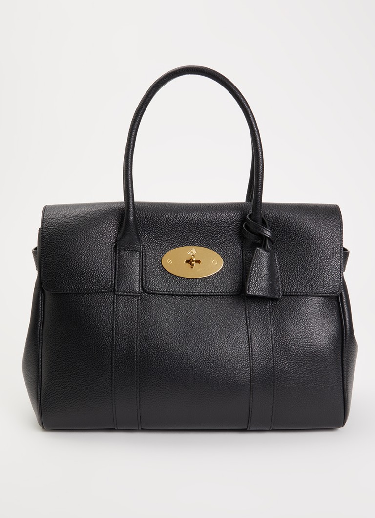 Mulberry Dames Bayswater handtas van leer in de kleur Zwart, maat: No Size