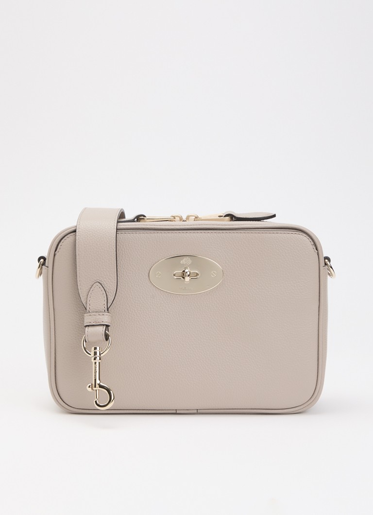 Mulberry Dames Darley crossbodytas van leer met verstelbare schouderriem in de kleur Taupe, maat: No Size
