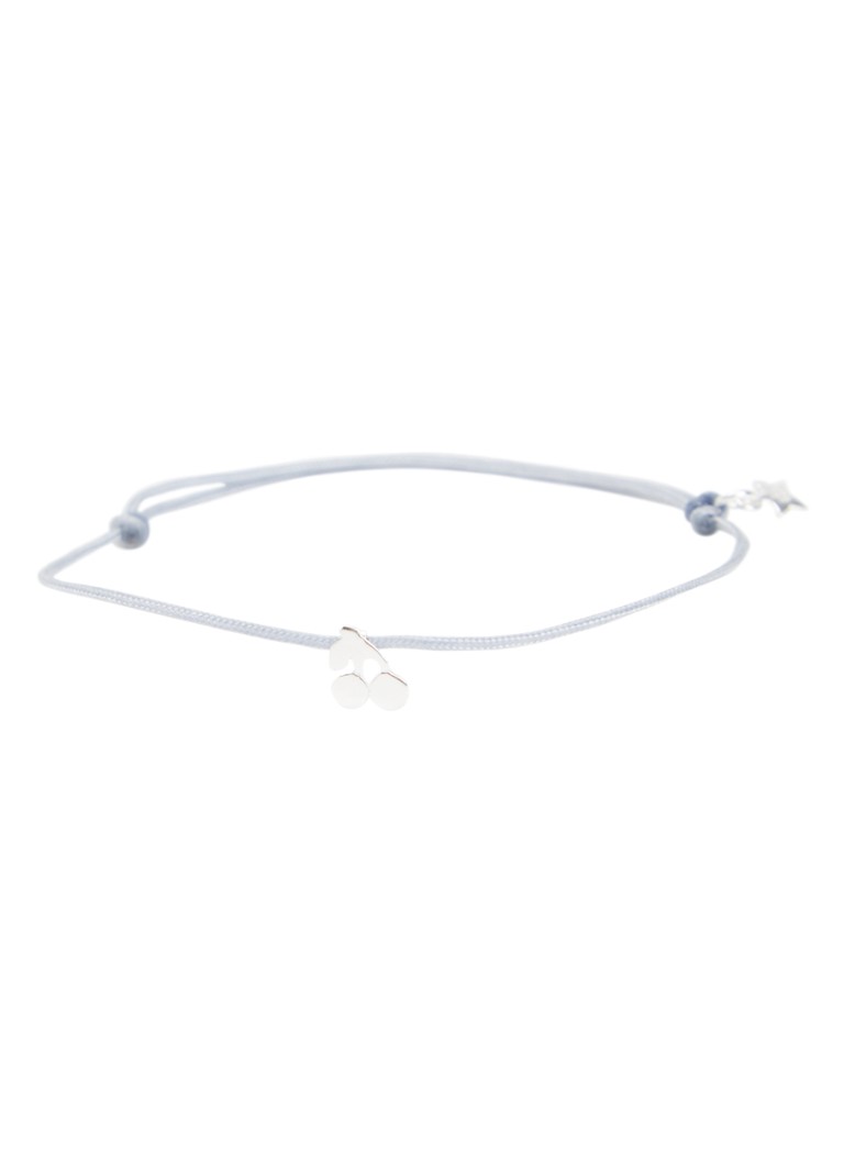 Bibi Camille Meisjes Armband met bedel in de kleur Blauwgrijs, maat: OS
