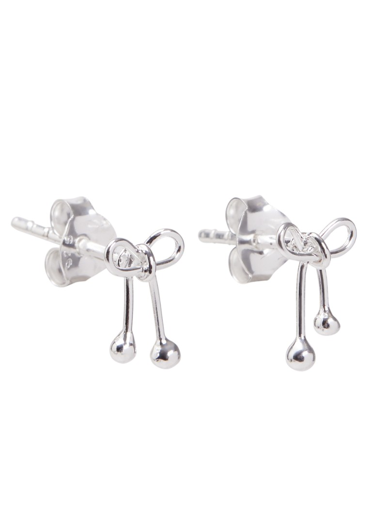 Bibi Camille Meisjes Oorknopjes van zilver in de kleur Zilver, maat: OS