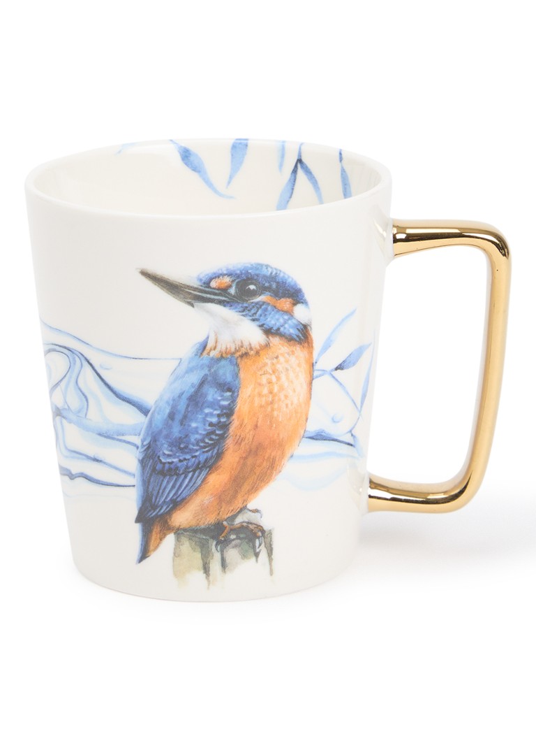 Heinen Delfts Blauw IJsvogel kopje 30 cl Multicolor - Deal