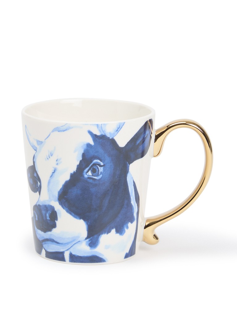 Heinen Delfts Blauw Koe kopje 30 cl Blauw - Deal