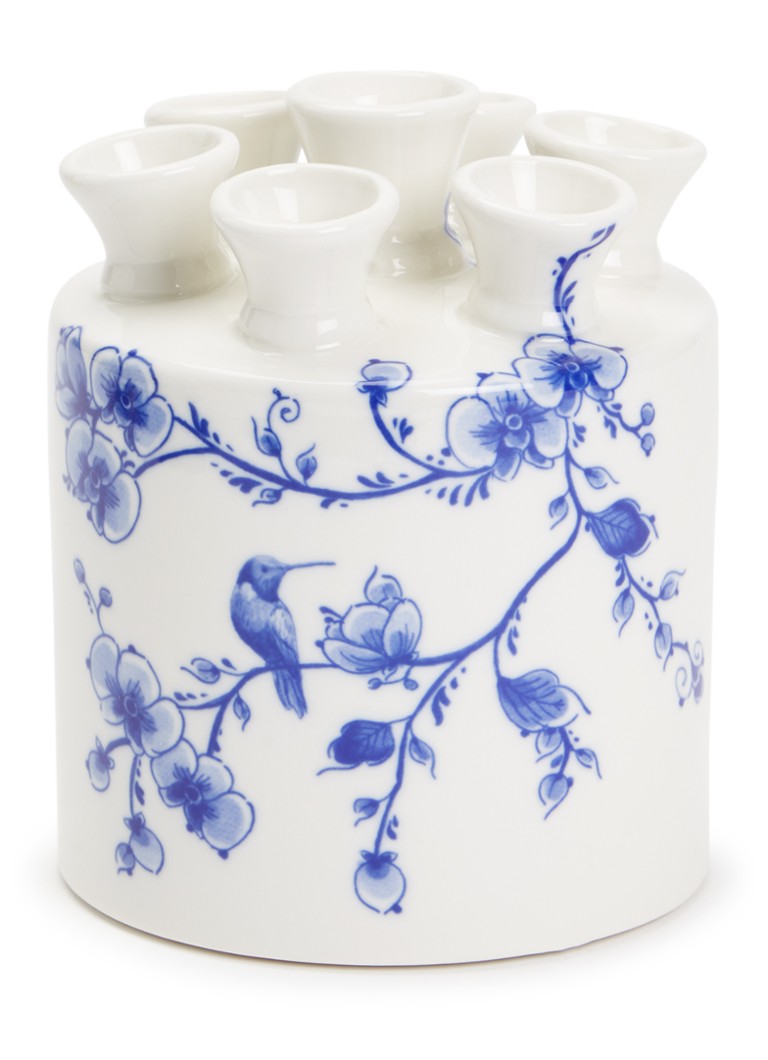 Heinen Delfts Blauw Tulpenvaas 16 cm Royalblauw