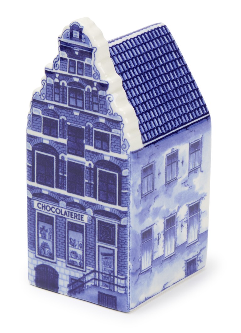 Heinen Delfts Blauw Chocolaterie ornament 14 cm Blauw - Deal