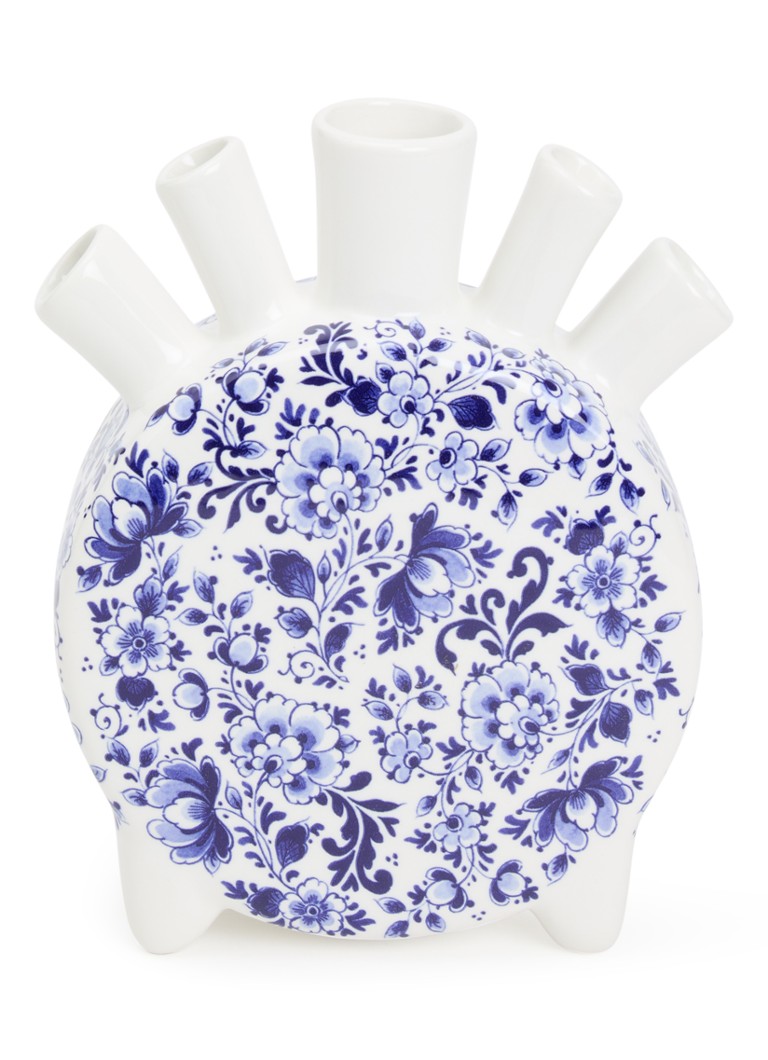 Heinen Delfts Blauw Tulpenvaas 20 cm Blauw - Deal