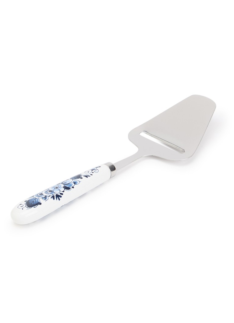 Heinen Delfts Blauw Bloem kaasschaaf Blauw - Deal