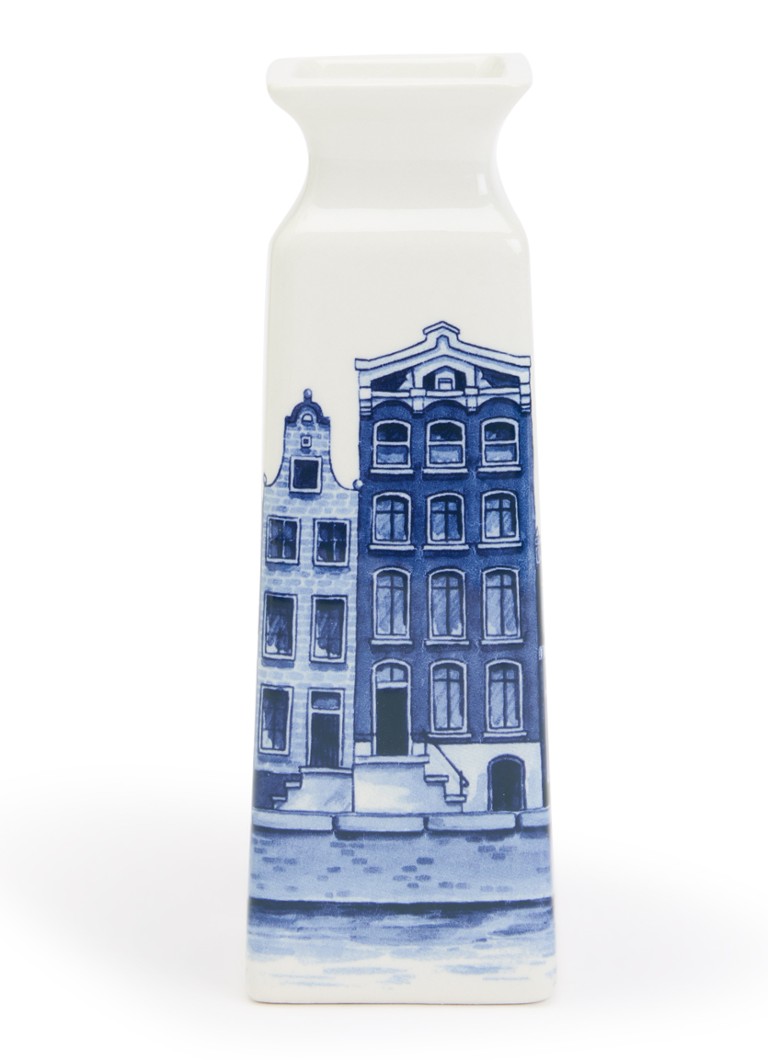 Heinen Delfts Blauw Vaas 15 cm Blauw - Deal