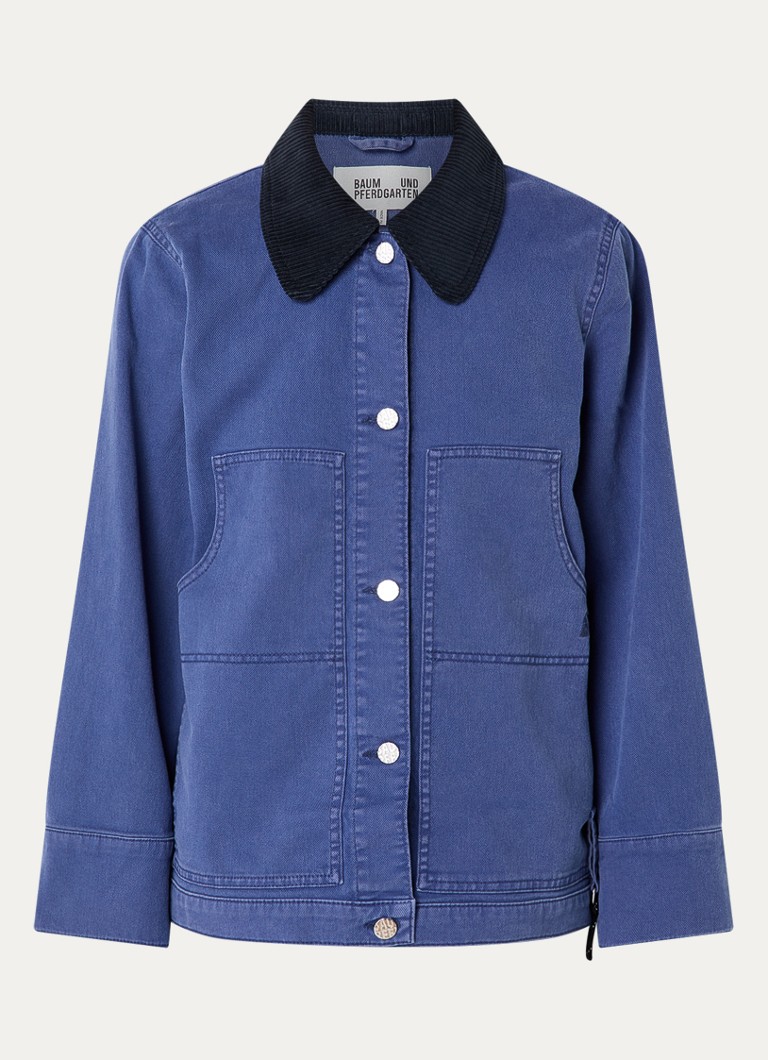 Baum und Pferdgarten Dames Benilda barn jack in de kleur Indigo, maat: 34