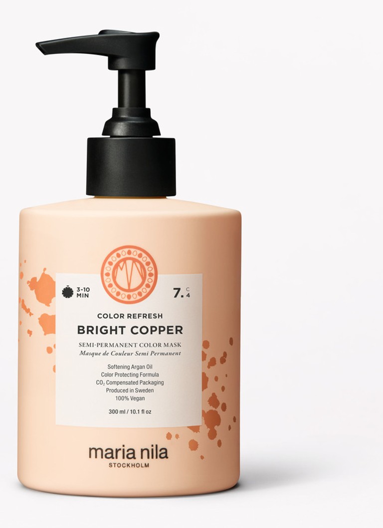 Maria Nila Color Refresh 7.40 Bright Copper - kleurmasker 300ml Verzorging - Deal