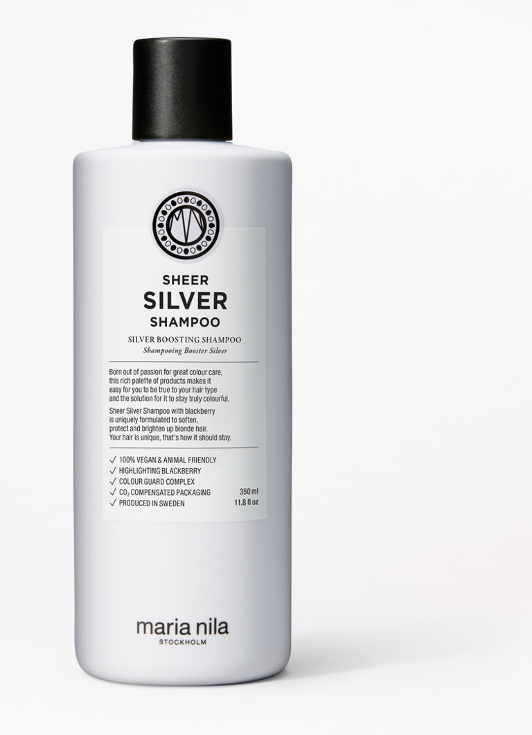 Maria Nila Sheer Silver Shampoo - shampoo 350ml Verzorging - Deal