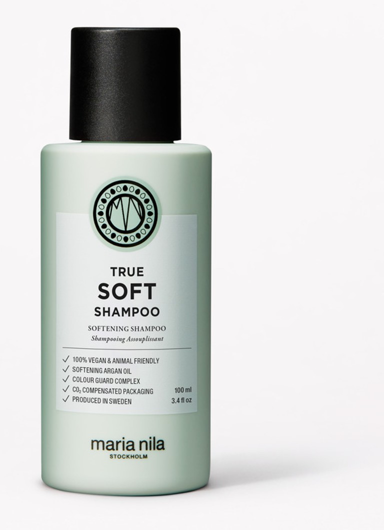 Maria Nila True Soft Shampoo - shampoo 100ml Verzorging - Deal