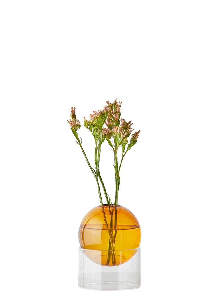 Studio About Flower Bubble vaas 10 cm Oranjebruin - Deal
