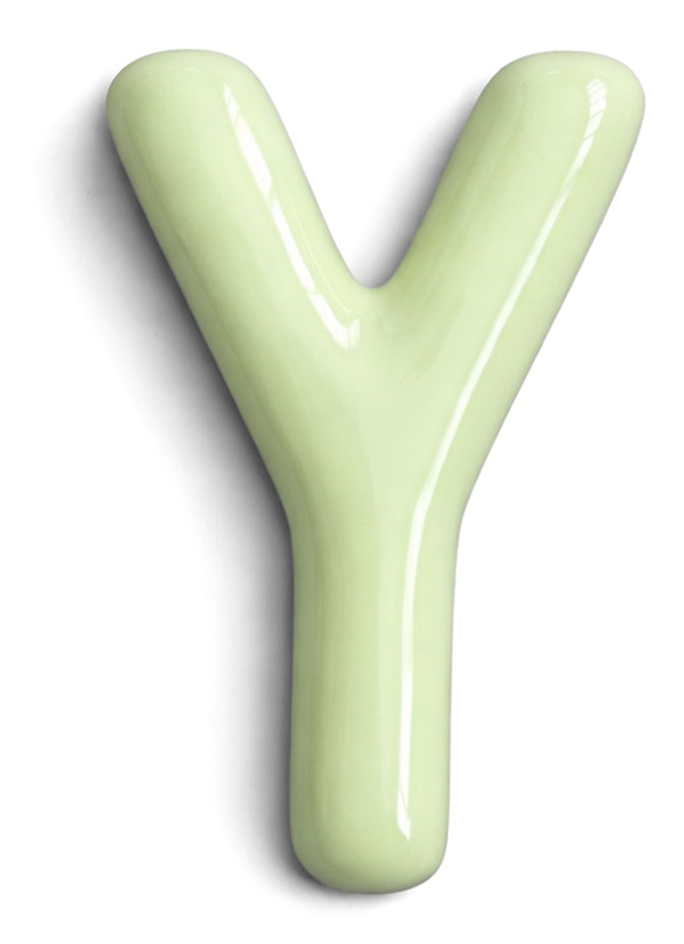 Ceramics by Romy Letter Y hanger 10 cm Mint - Deal