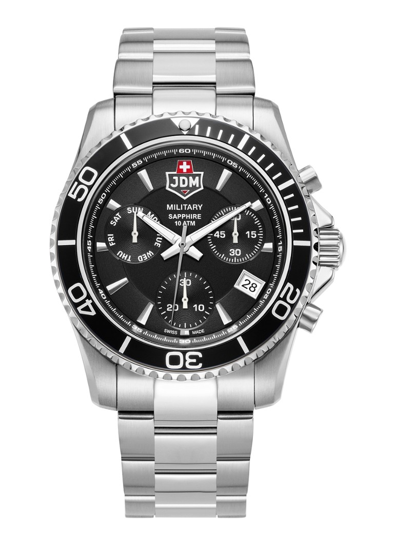 JDM Military Heren Sierra Chrono horloge JDM-WG019-01