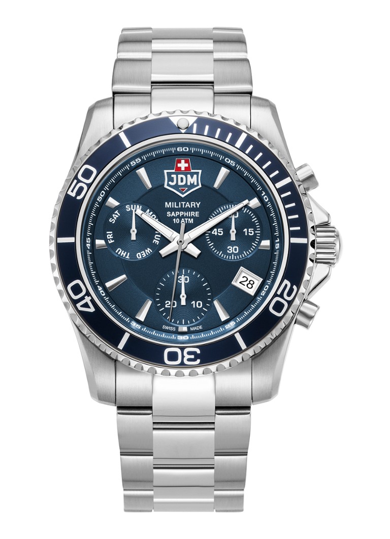 JDM Military Heren Sierra Chrono horloge JDM-WG019-02