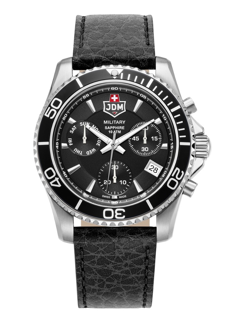 JDM Military Heren Sierra Chrono horloge JDM-WG019-05