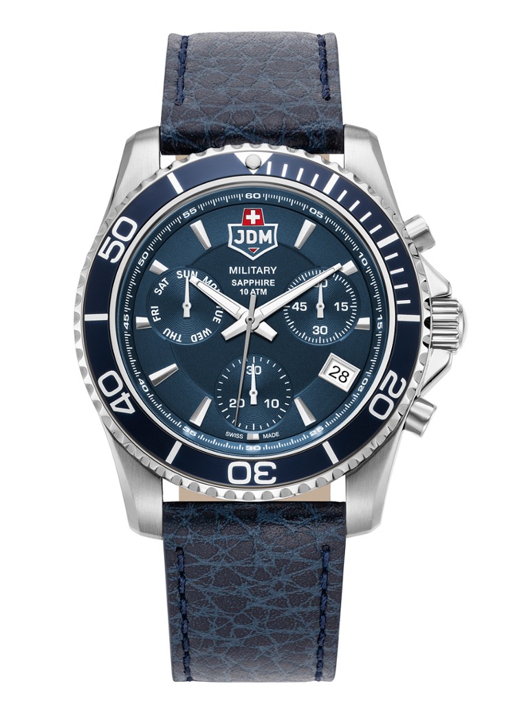JDM Military Heren Sierra Chrono horloge JDM-WG019-06