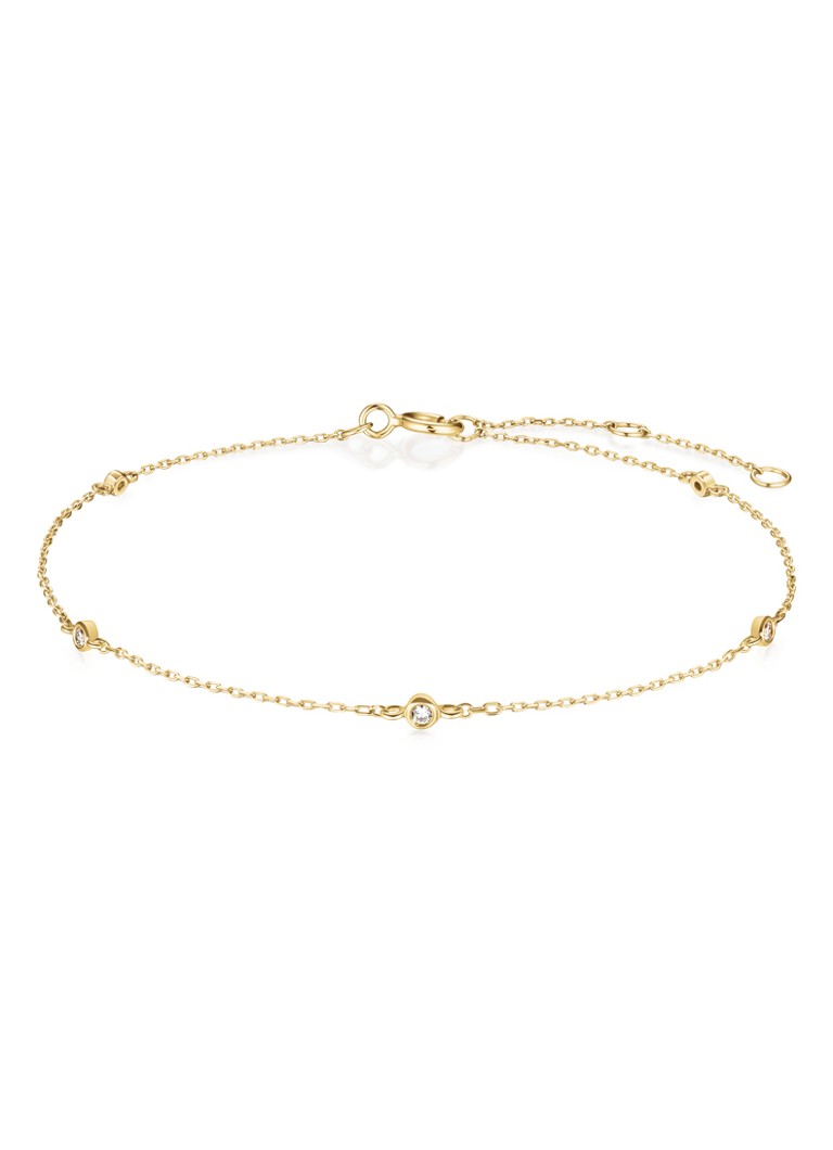 Rosefield Dames Armband van 14 karaat geelgoud