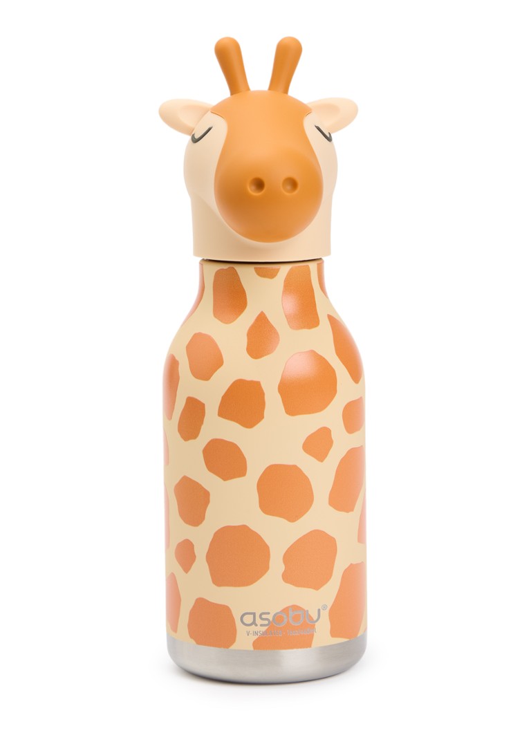 Asobu Giraffe Bestie waterfles 46 cl Oranjebruin - Deal