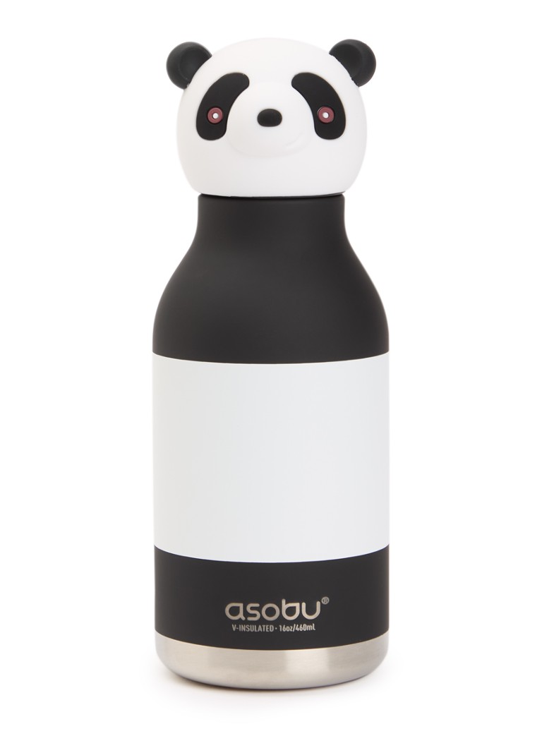 Asobu Panda Bestie waterfles 46 cl Zwart - Deal