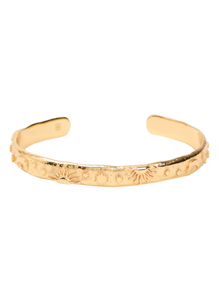 Ottoman Hands Dames Celestial bangle verguld