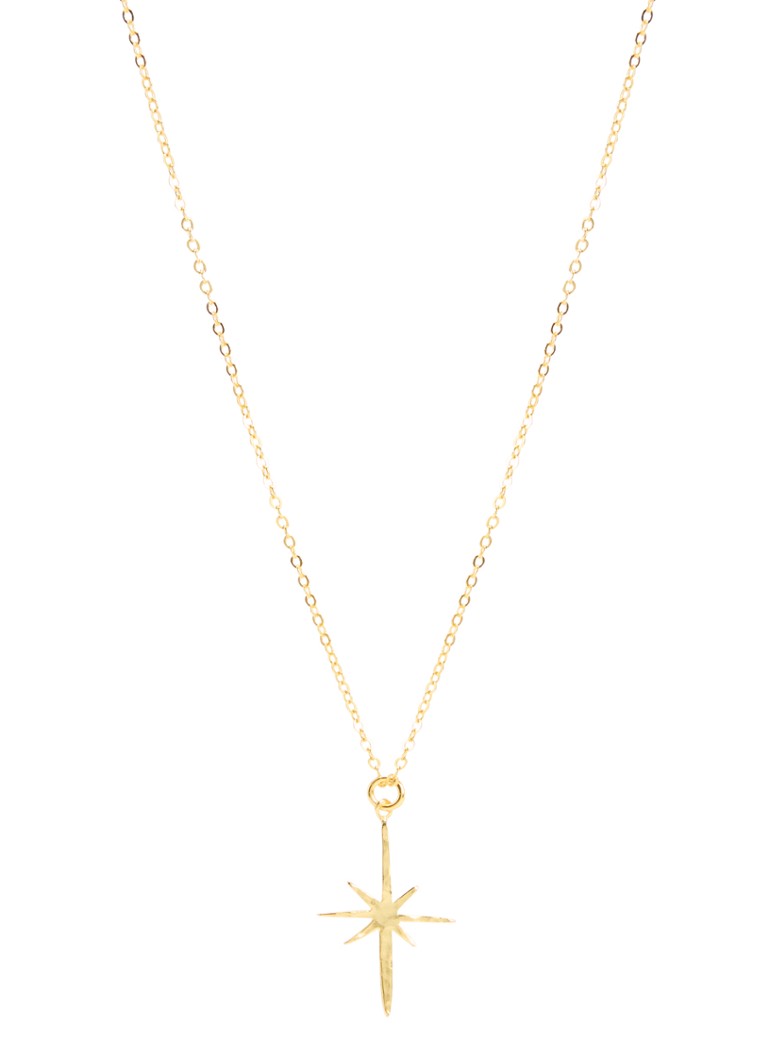 Ottoman Hands Dames Northern Star ketting verguld