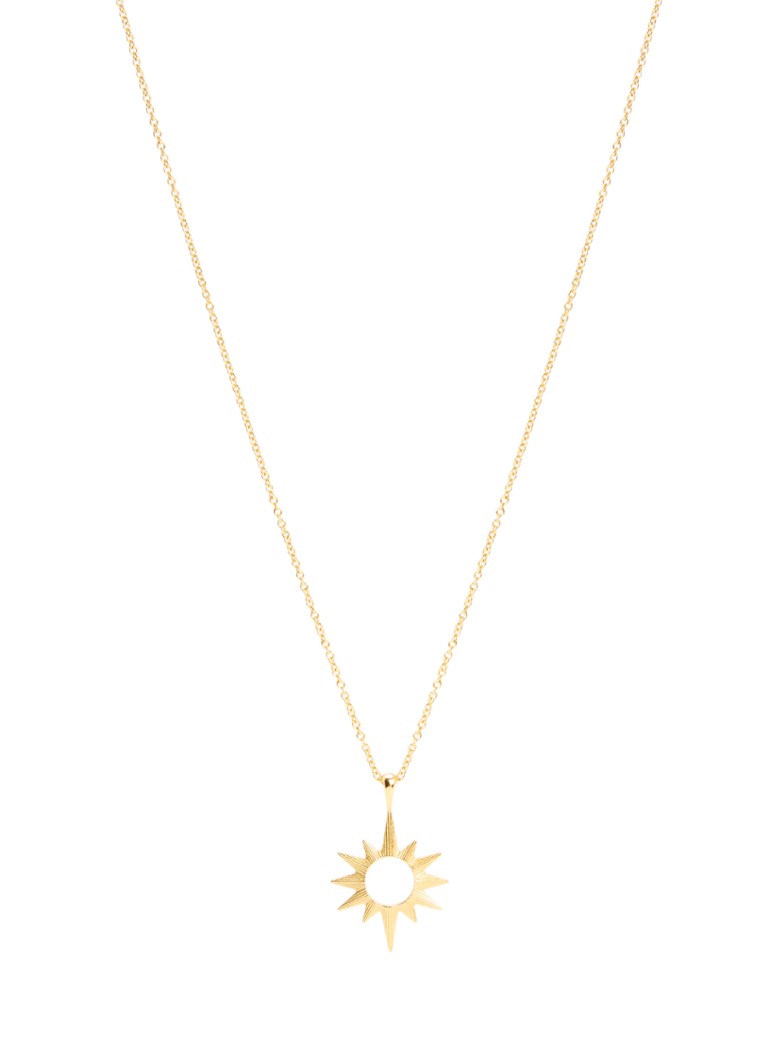 Ottoman Hands Dames Star ketting verguld