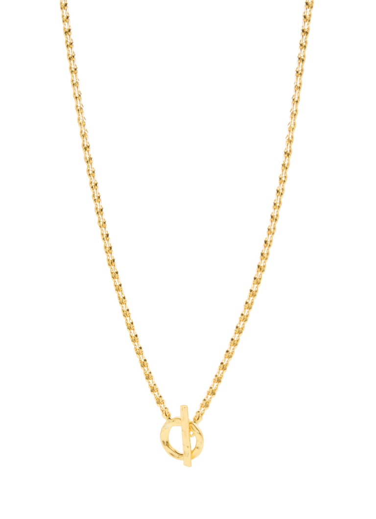 Ottoman Hands Dames Thea Snake schakelketting verguld