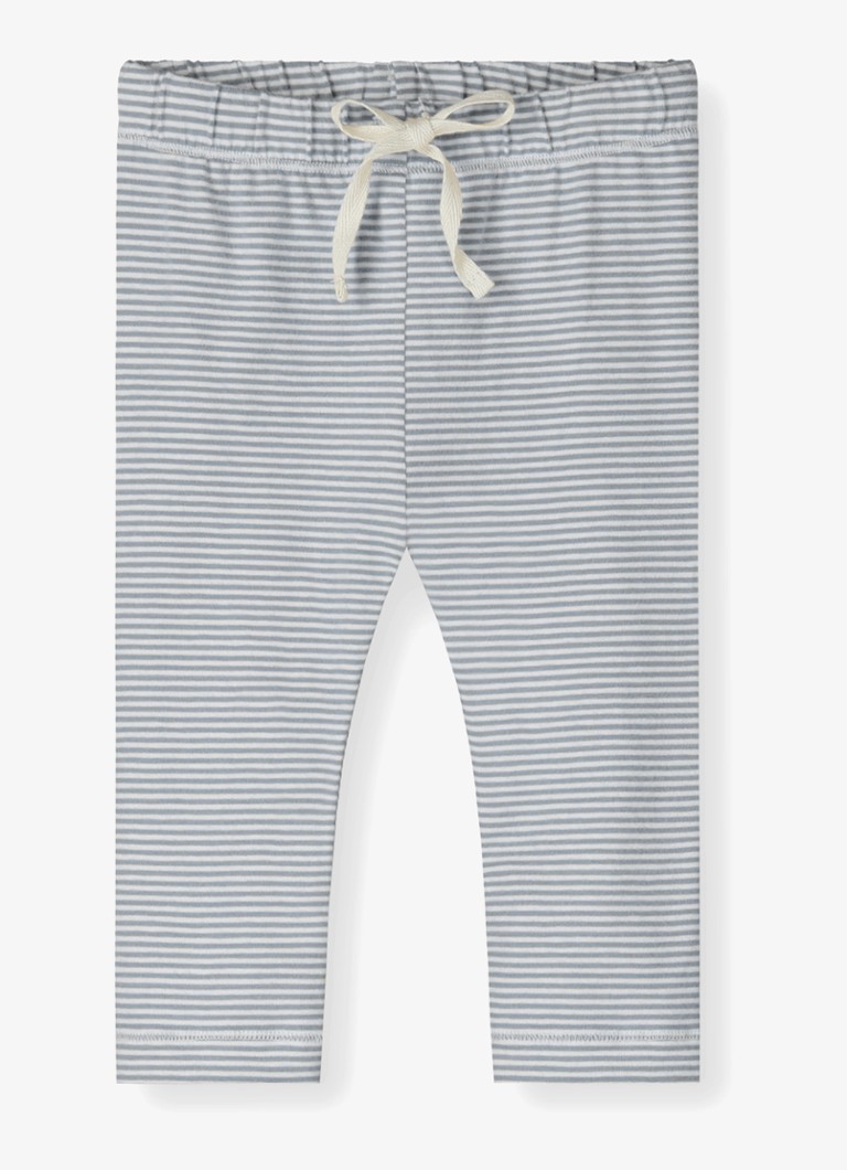 Gray Label Jongens Legging met streepprint in de kleur Grijs, maat: 12-18M=80