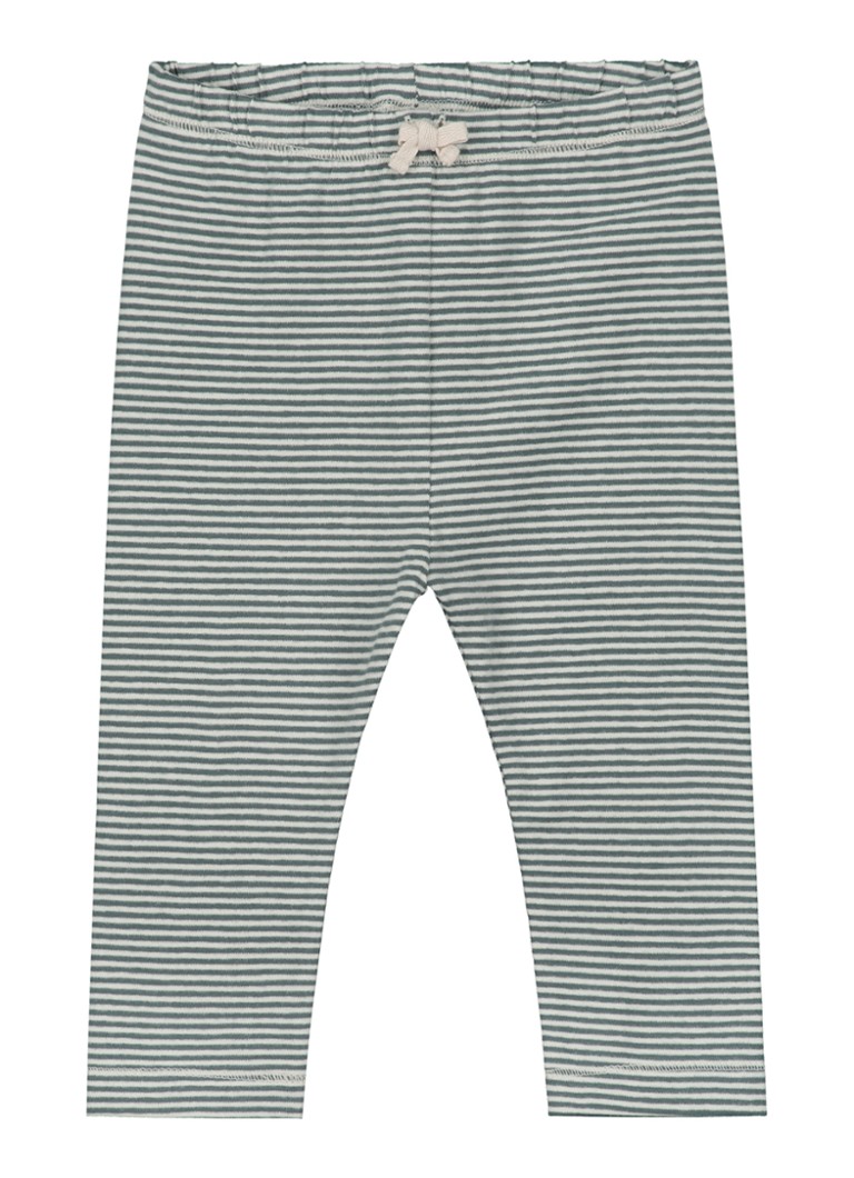 Gray Label Meisjes Legging met streepprint in de kleur Blauw, maat: 3M-6M=62