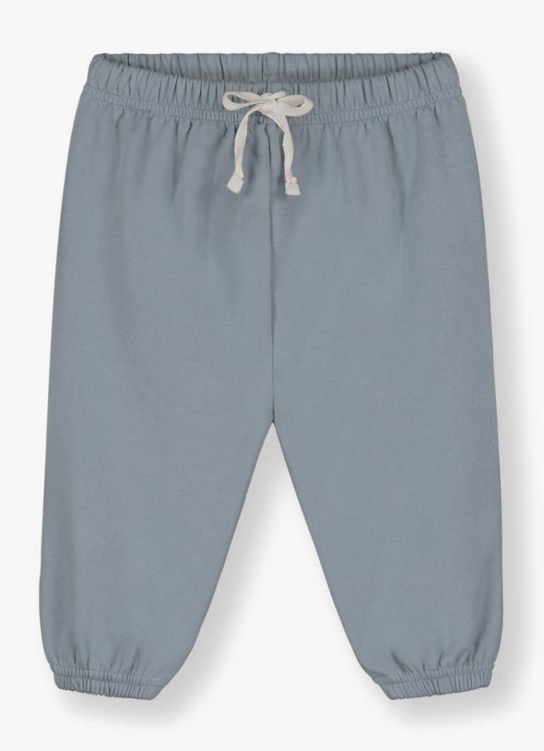 Gray Label Meisjes Tapered fit joggingbroek in katoenblend in de kleur Grijs, maat: 3-6M=62