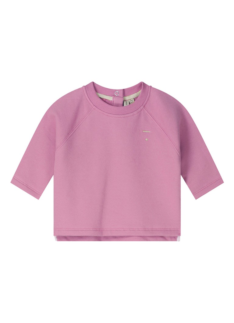 Gray Label Meisjes Sweater met ronde hals in de kleur Lichtroze, maat: 18M-24M=86