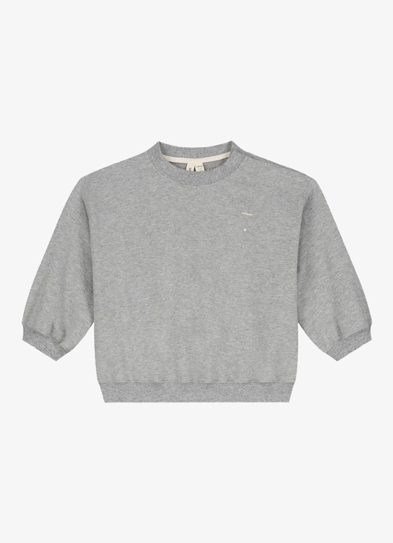 Gray Label Oversized sweater met ronde hals in de kleur Grijsmele, maat: 18-24M