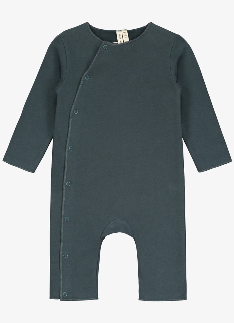 Gray Label Meisjes Babypak met ronde hals in de kleur Petrol, maat: 3-6M