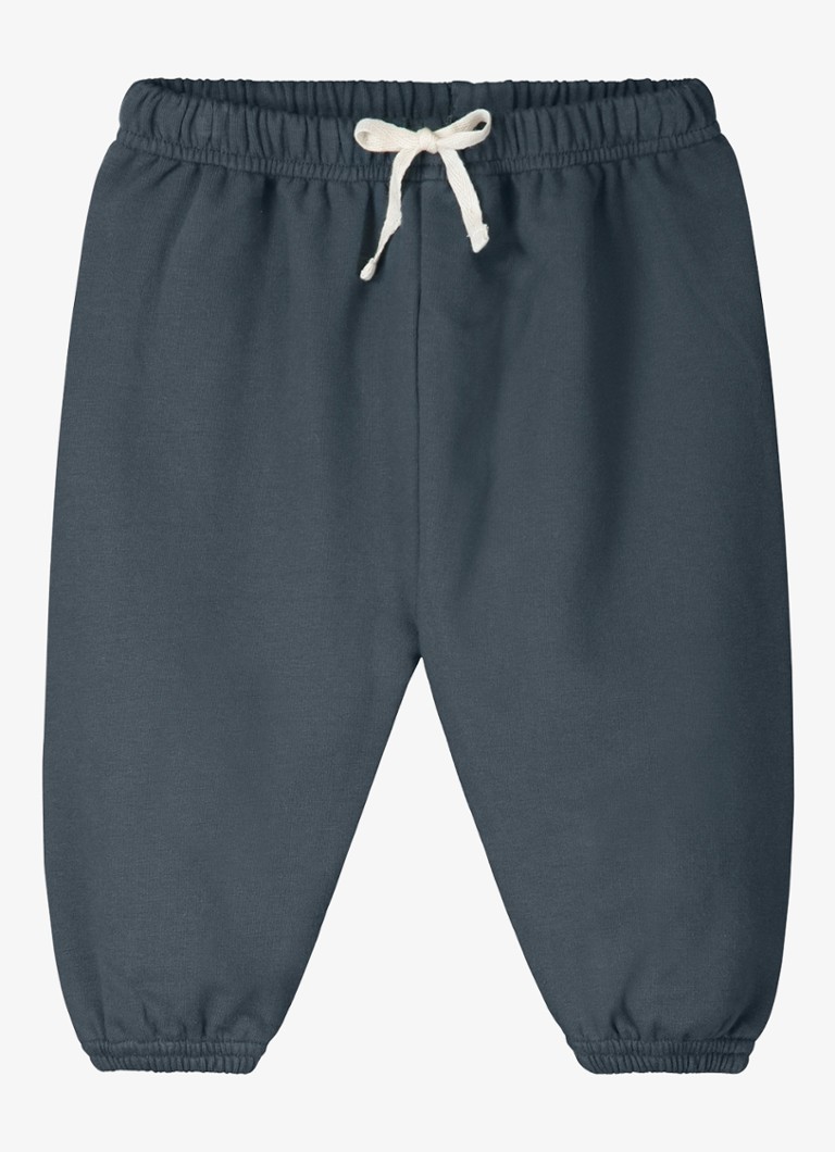 Gray Label Jongens Tapered fit joggingbroek in de kleur Blauwgrijs, maat: 9-12M