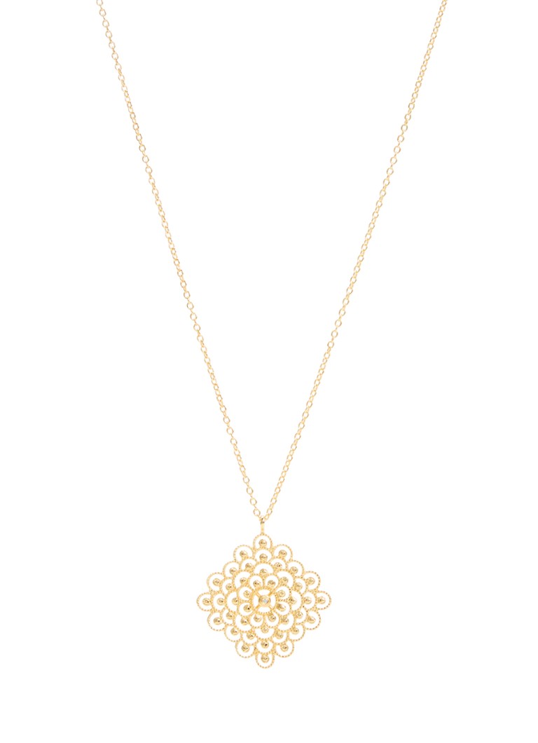 DPT Antwerp Dames Blessed diamanten ketting verguld