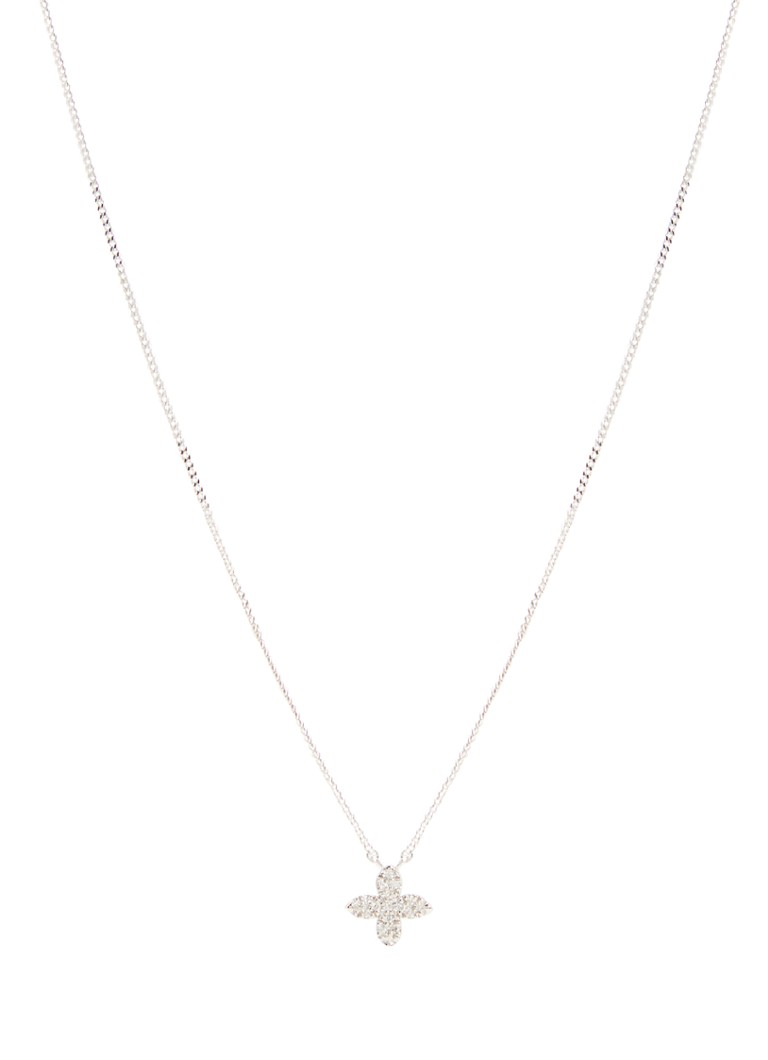 DPT Antwerp Dames Little Flower ketting van zilver