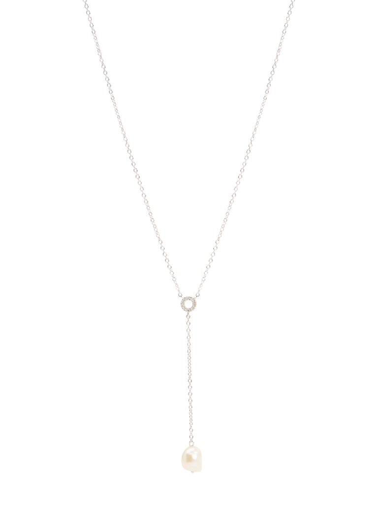 DPT Antwerp Dames Lucy diamanten ketting van zilver