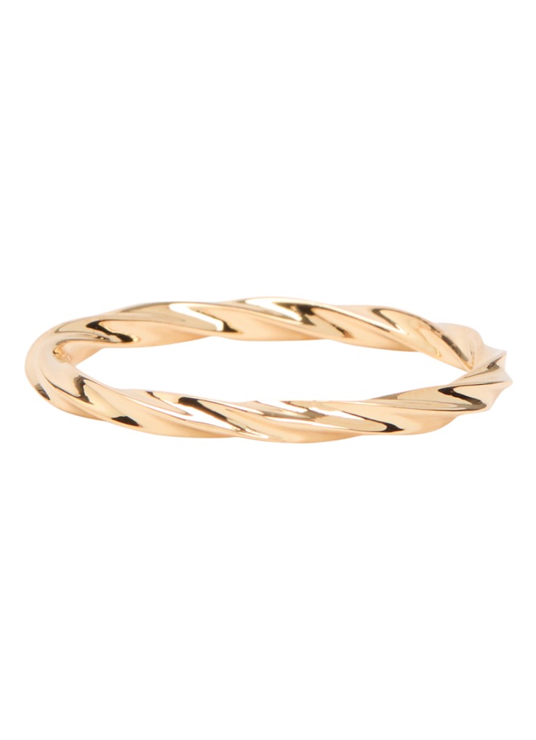 DPT Antwerp Dames Serendipity diamanten ring verguld in de kleur Goud, maat: 56