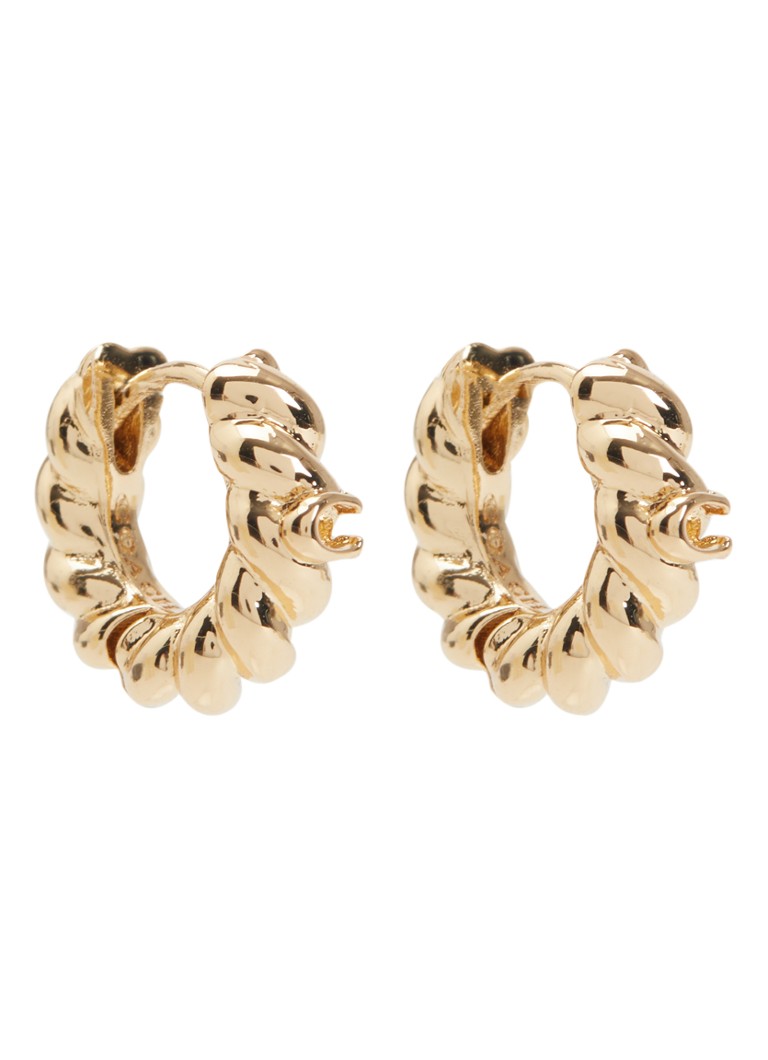 Coach Dames Twisted C oorringen in de kleur Goud, maat: NO SIZE
