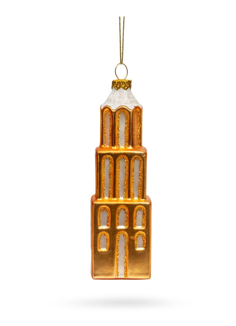 De Ballen Uit Domtoren kersthanger 13,6 cm Goud - Deal