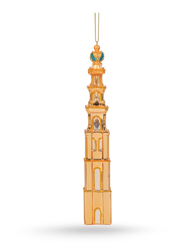 De Ballen Uit Westertoren kersthanger 21,5 cm Goud - Deal
