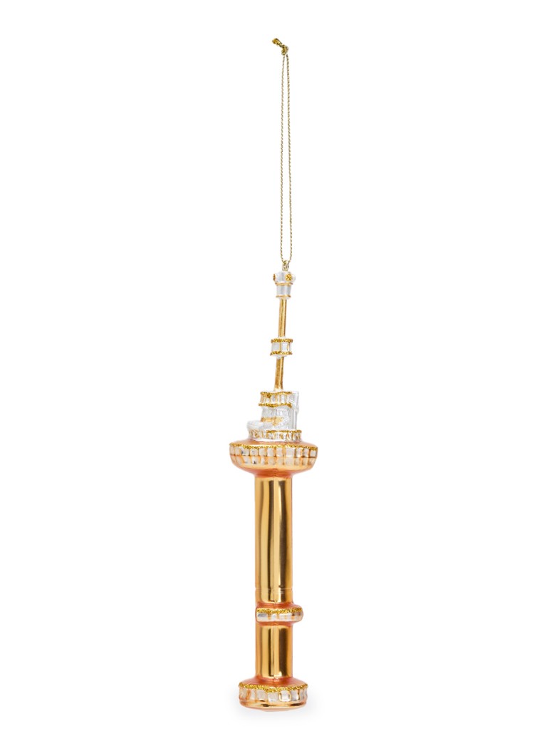 De Ballen Uit Euromast kersthanger 17 cm Goud - Deal