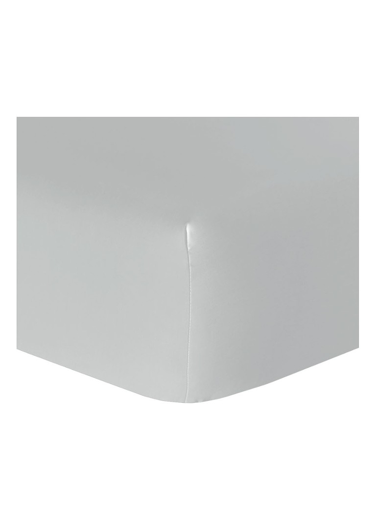 BOSS Loft hoeslaken van katoensatijn 120TC, hoekhoogte 30 cm Grijs - Deal